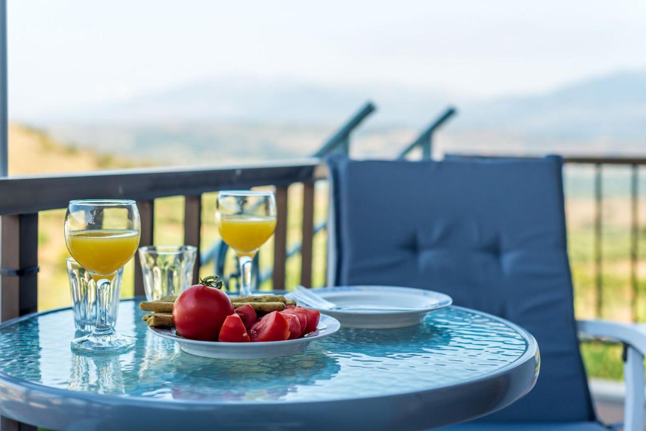 Bella-Maria At Aptera With Mountain And Sea View !! Chania  Exteriér fotografie